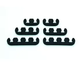 Mr. Gasket Wire Separators - Plastic - 7 mm / 8 mm - Black