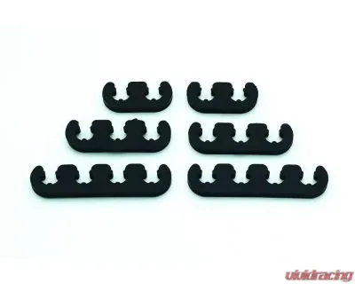 Mr. Gasket Wire Separators - Plastic - 7 mm / 8 mm - Black - 9728