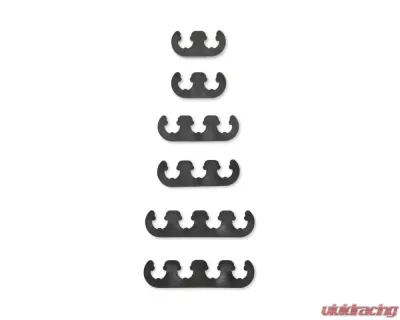 Mr. Gasket Wire Separators - Plastic - 7 mm / 8 mm - Black - 9728