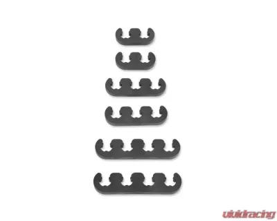 Mr. Gasket Wire Separators - Plastic - 7 mm / 8 mm - Black - 9728