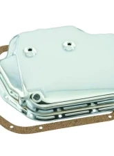 Mr. Gasket Transmission Oil Pan - Chrome                                     - 9762 - Image 2