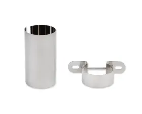 Mr. Gasket Chrome Coil Holder Bracket with Bolt - Horizontal Mount