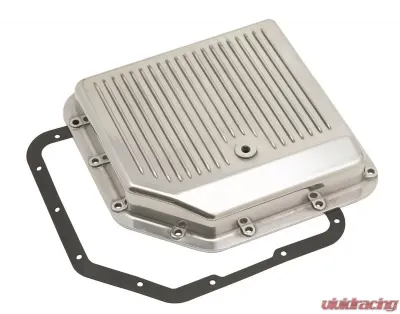 Mr. Gasket Transmission Oil Pan - Polished Aluminum - 9791G