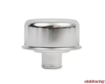 Mr. Gasket Valve Cover Breather - Push-On Style - Chrome - Big Block Chevy 1965-1967 - 9810