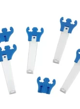 Mr. Gasket Standard Wire Loom Kit - Chrome / Blue                                     - 9881 - Image 7