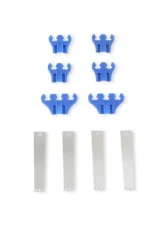 Mr. Gasket Standard Wire Loom Kit - Chrome / Blue                                     - 9881 - Image 2