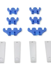 Mr. Gasket Standard Wire Loom Kit - Chrome / Blue                                     - 9881 - Image 3