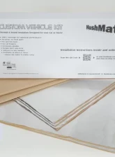 Hushmat Complete Vehicle Custom Insulation Kit Mitsubishi Lancer 2002                                     - 65007 - Image 2