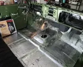 Hushmat Firewall Custom Insulation Kit Dodge Dakota 1987-2004