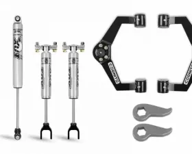 Cognito Motorsports 3-Inch Performance Leveling Kit With Fox PS 2.0 IFP Shocks for 2020 Silverado/Sierra 2500/3500 2WD/4WD