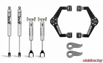Cognito Motorsports 3-Inch Performance Leveling Kit With Fox PS 2.0 IFP Shocks for 2020 Silverado/Sierra 2500/3500 2WD/4WD - 110-P0779