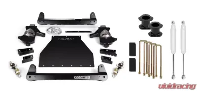 Cognito Motorsports 4-Inch Standard Lift Kit for 14-18 Silverado/Sierra 1500 2WD/4WD With OE Stamped Steel/Aluminum Arms - 110-P0782