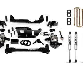 Cognito Motorsports 4-Inch Standard Lift Kit With Fox PS 2.0 IFP Shocks for 01-10 Silverado/Sierra 2500/3500 2WD/4WD