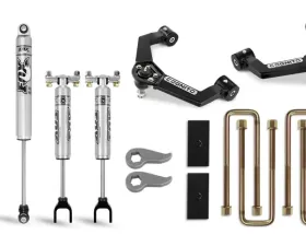 Cognito Motorsports 3-Inch Performance Leveling Lift Kit With Fox PS 2.0 IFP Shocks for 2020-2021 Silverado/Sierra 2500/3500 2WD/4WD