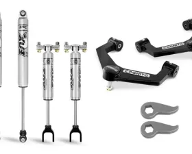 Cognito Motorsports 3-Inch Performance Uniball Leveling Kit With Fox PS 2.0 IFP Shocks for 2020-2021 Silverado/Sierra 2500/3500 2WD/4WD