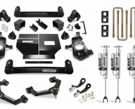 Cognito Motorsports 4-Inch Performance Lift Kit with Fox PS 2.0 IFP Shocks for 2020-2021 Silverado/Sierra 2500/3500 2WD/4WD