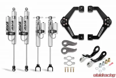 Cognito Motorsports 3-Inch Premier Leveling Kit with Fox PSRR 2.0 Shocks for 11-19 Silverado/Sierra 2500/3500 2WD/4WD - 110-P0926