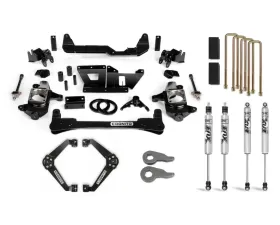 Cognito Motorsports 6-Inch Standard Lift Kit with Fox PS 2.0 IFP Shocks for 01-10 Silverado/Sierra 2500/3500 2WD/4WD