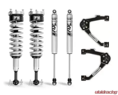 Cognito Motorsports 3-Inch Performance Leveling Kit With Fox 2.0 IFP Shocks for 07-18 Silverado/Sierra 1500 2WD/4WD With OEM Cast Steel Control Arms - 210-P0957