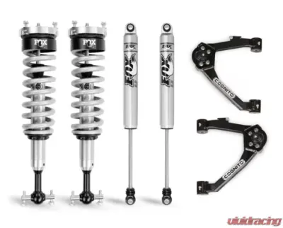 Cognito Motorsports 3-Inch Performance Leveling Kit With Fox 2.0 IFP Shocks for 14-18 Silverado/Sierra 1500 2WD/4WD With OEM Stamped Steel/Cast Aluminum Control Arms - 210-P0962