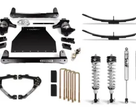 Cognito Motorsports 4-Inch Performance Lift Kit With Fox PS IFP 2.0 Shocks for 14-18 Silverado/Sierra 1500 2WD/4WD With OEM Stamped Steel/Cast Aluminum Control Arms