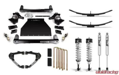 Cognito Motorsports 4-Inch Performance Lift Kit With Fox PS IFP 2.0 Shocks for 14-18 Silverado/Sierra 1500 2WD/4WD With OEM Stamped Steel/Cast Aluminum Control Arms - 210-P0963