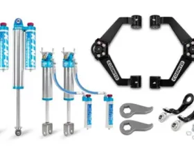 Cognito Motorsports 3-Inch Elite Leveling Kit with King 2.5 Reservoir Shocks for 11-19 Silverado/Sierra 2500/3500 2WD/4WD