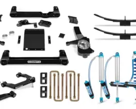 Cognito Motorsports 6-Inch Elite Lift Kit with King 2.5 Remote Reservoir Shocks for 2019-2021 Silverado/Sierra 1500 2WD/ 4WD