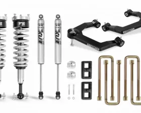Cognito Motorsports 3-Inch Performance Ball Joint Leveling Lift Kit With Fox PS Coilover 2.0 IFP Shocks for 2019-2021 Silverado/Sierra 1500 2WD/4WD