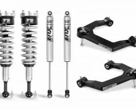 Cognito Motorsports 1-Inch Performance Leveling Kit With Fox PS Coilover 2.0 IFP Shocks for 2019-2021 Silverado Trail Boss/Sierra AT4 1500 4WD