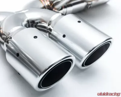 Agency Power Valved Exhaust System w/Polished Tips Porsche 991 GT3 | GT3 RS 14-19 - CLEARANCE - AP-991GT3-170P