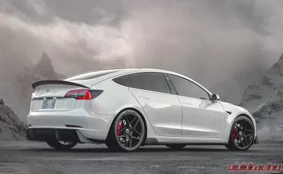 VR Aero Matte Carbon Fiber Package Tesla Model 3 2018+ - VR-TSLM3-MPAC