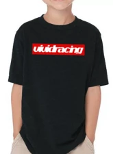 Vivid Racing T-Shirt VRPreme Youth Black                                     - VR-TSHIRT-SUP-BKK-M - Image 3