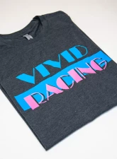 Vivid Racing T-Shirt Miami Vice Mens Charcoal Grey                                     - VR-TSHIRT-MV-CG-2XL - Image 3