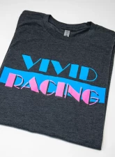 Vivid Racing T-Shirt Miami Vice Mens Charcoal Grey                                     - VR-TSHIRT-MV-CG-2XL - Image 2