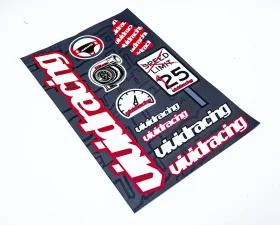 Vivid Racing Lifestyle Peel N Place Sticker Pack Two - The Turbo