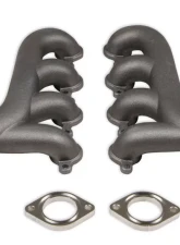 Flowtech GM LS Exhaust Manifolds, 2.25 inch Outlet - Natural Cast Finish                                     - 11730FLT - Image 2