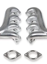 Flowtech GM LS Exhaust Manifolds, 2.25 inch Outlet - Silver Ceramic Finish                                     - 31730-1FLT - Image 2