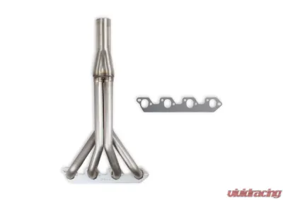 Flowtech Upright Derby Header with Round Ports Ford | Mazada 2.3L 1974-1995 - 12160FLT