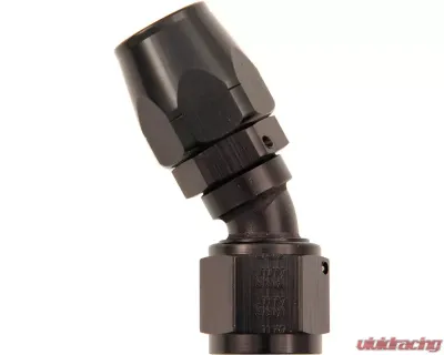 XRP Racing #12 30 Deg Dbl Swivel Hose End Black - 203012BB