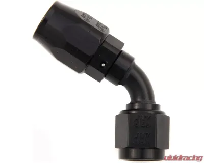 XRP Racing #6 60 Deg Dbl Swivel Hose End Black - 206006BB