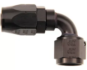 XRP Racing #8 90 Deg Double Swivel Hose End Black