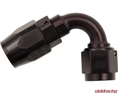 XRP Racing #6 120 Deg Dbl Swivel Hose End Black - 212006BB