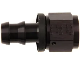 XRP Racing #10 Str Push-On Hose End Black