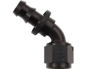 XRP Racing #10 60 Deg Push-On Hose End Black