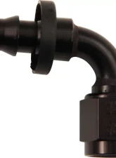 XRP Racing #12 90 Deg Push-On Hose End Black                                     - 239012BB - Image 2