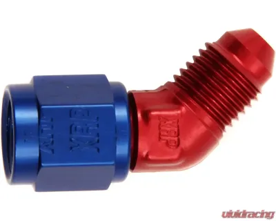 XRP Racing #4 45 Deg Fem Swivel to Male Flr Forged Fitting - 900404