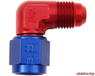 XRP Racing #16 90 Deg Fem Swivel to Male Flr Forged Fitting - 900516