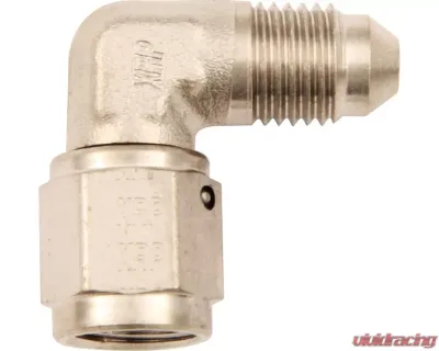 XRP Racing #4 Male to #4 Female 90 Deg Steel Swivel Ftg - 900544
