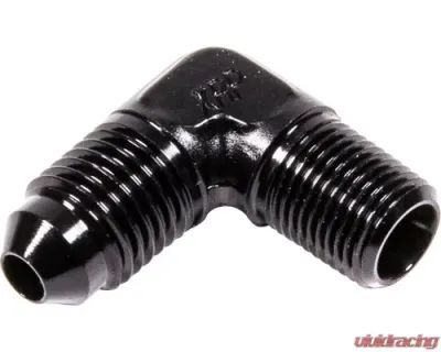 XRP Racing Elbow 90 X #4 Flare X 1/8 NPT - Black - 982204BB